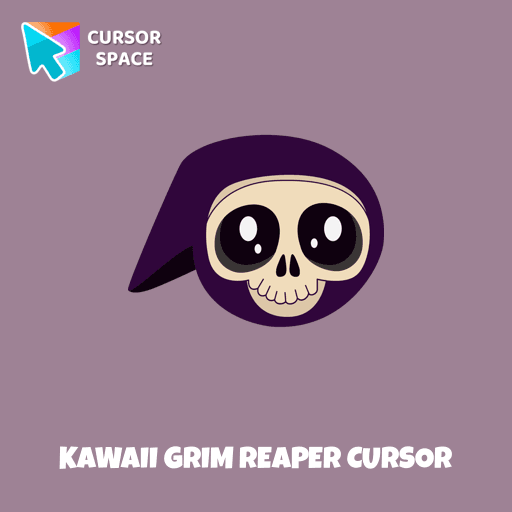 Kawaii Grim Reaper cursor arrow cursor